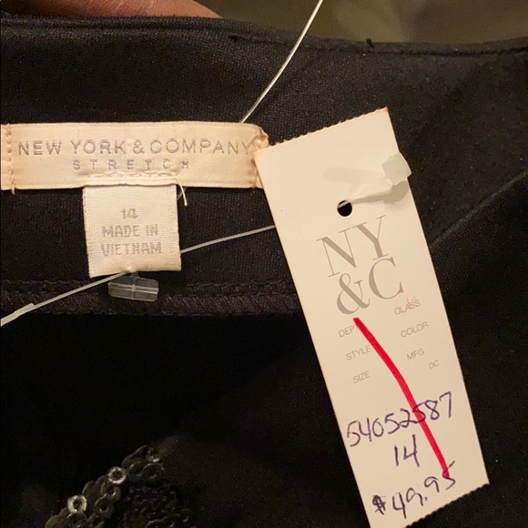 Ny@co- satin skirt with sequin detail NWT - Picture 3 of 4